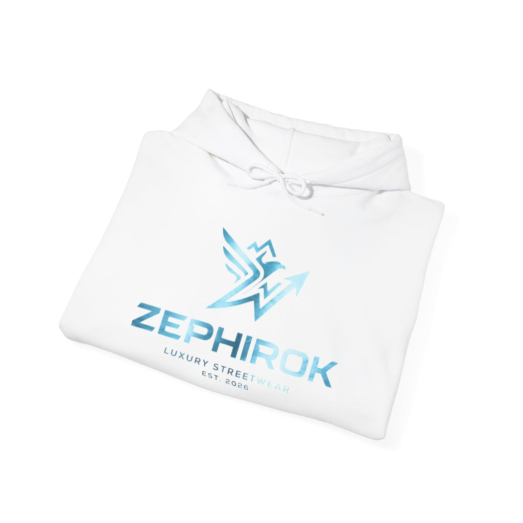 Hoodie - Zephirok Logo & "Forward Is The Only Direction" Motivational Graphic