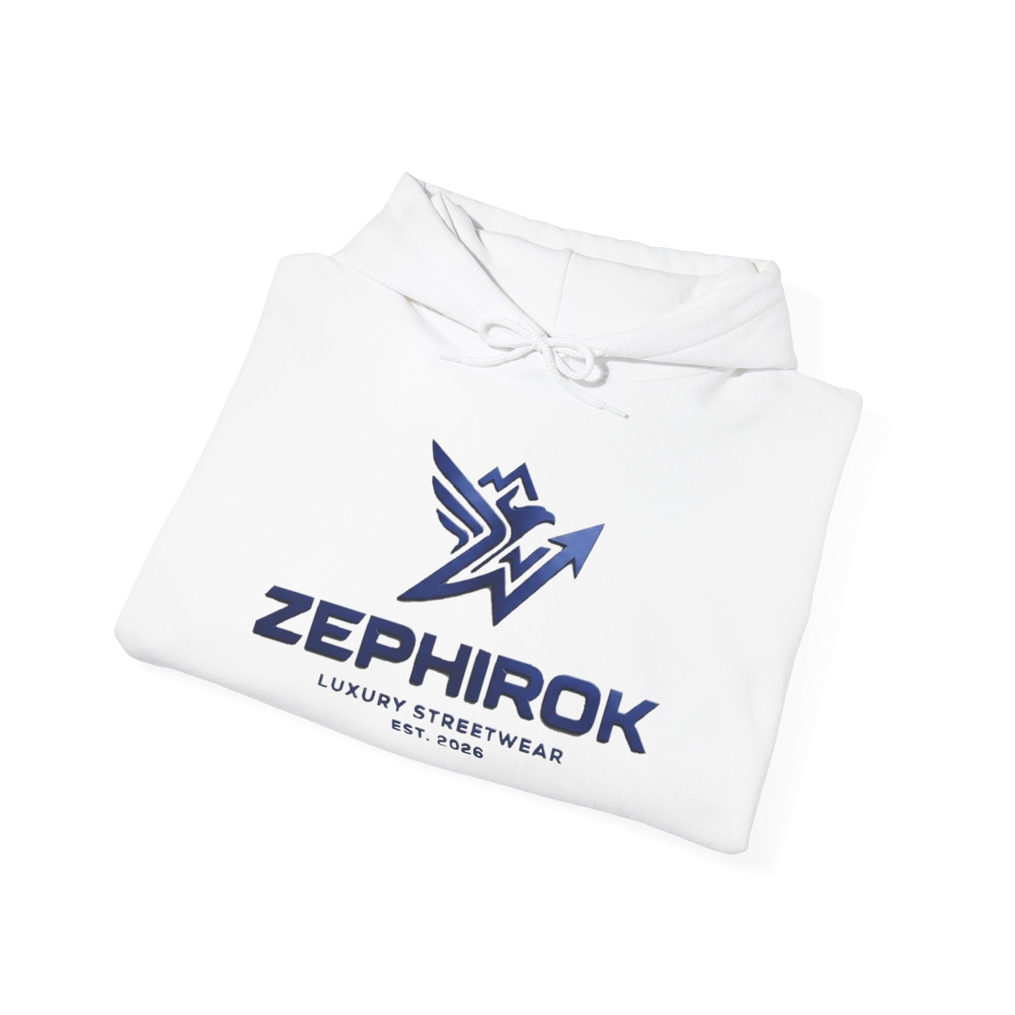 Zephirok Logo Hoodie — "Forward Is The Only Direction" Streetwear Pullover