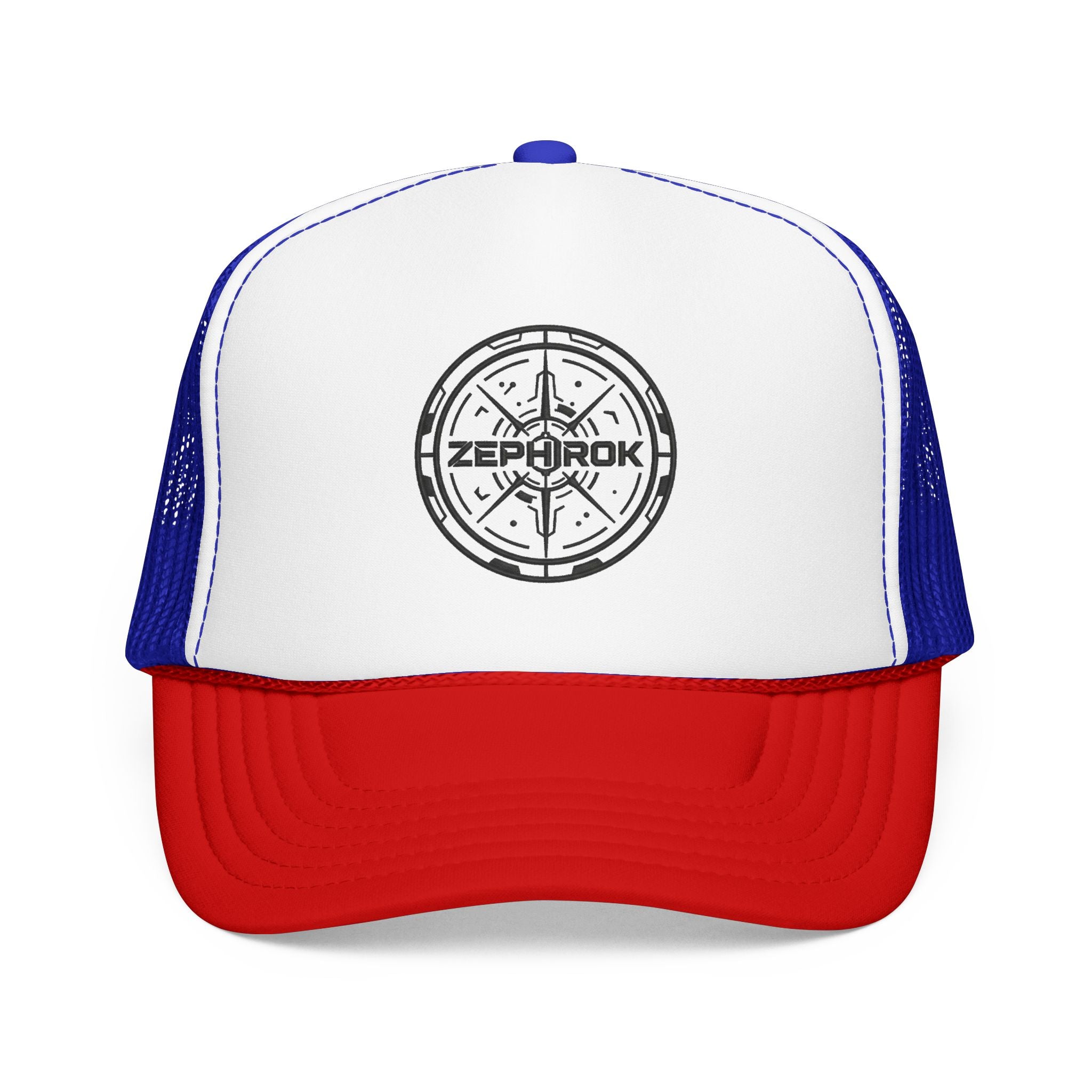 Trucker Hat — Vintage Compass Logo Foam Cap
