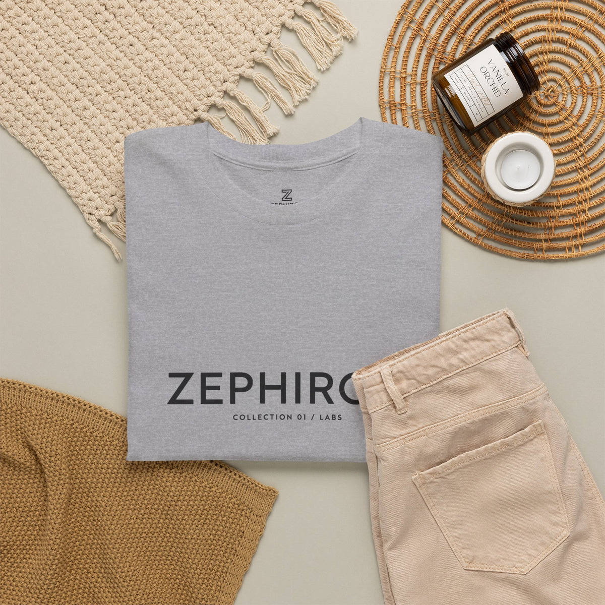 Graphic Tee — "Zephirok collection 01/Labs"