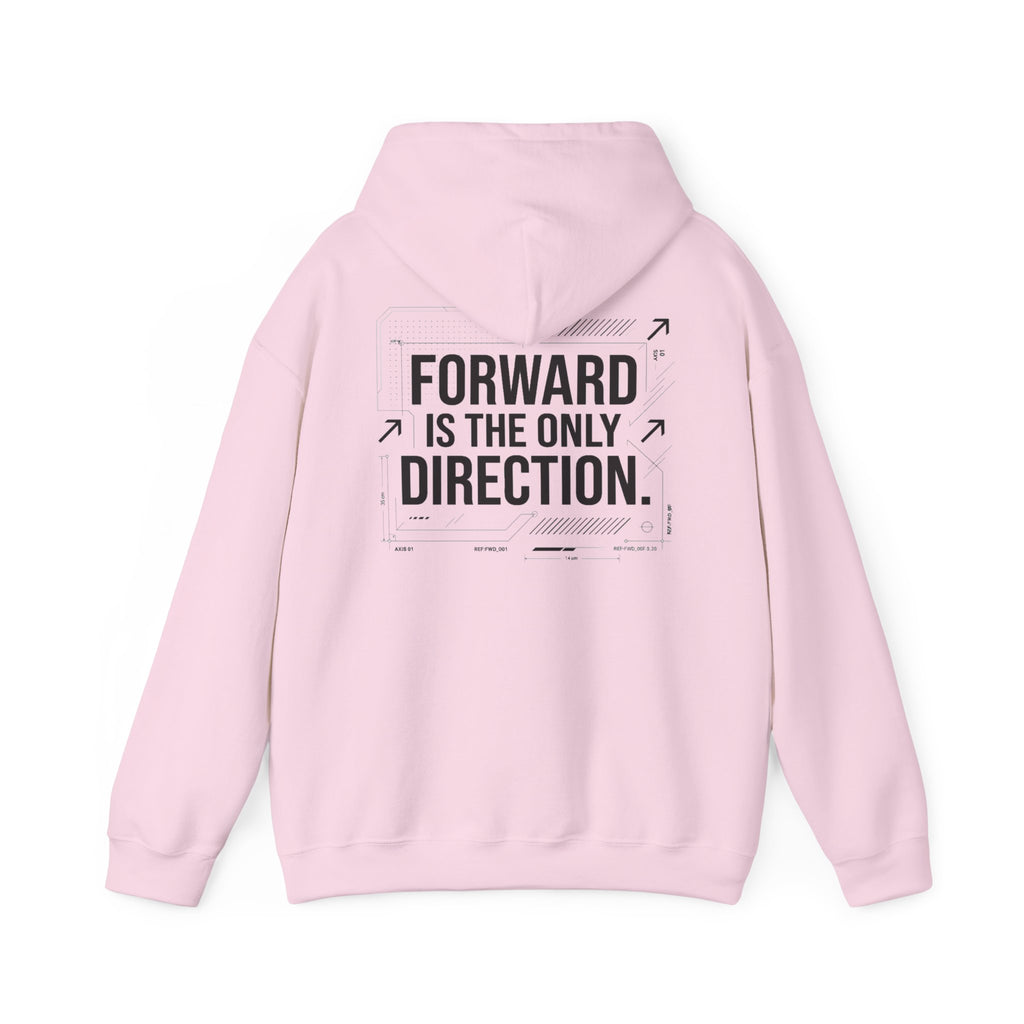 Zephirok Logo Hoodie — "Forward Is The Only Direction" Streetwear Pullover