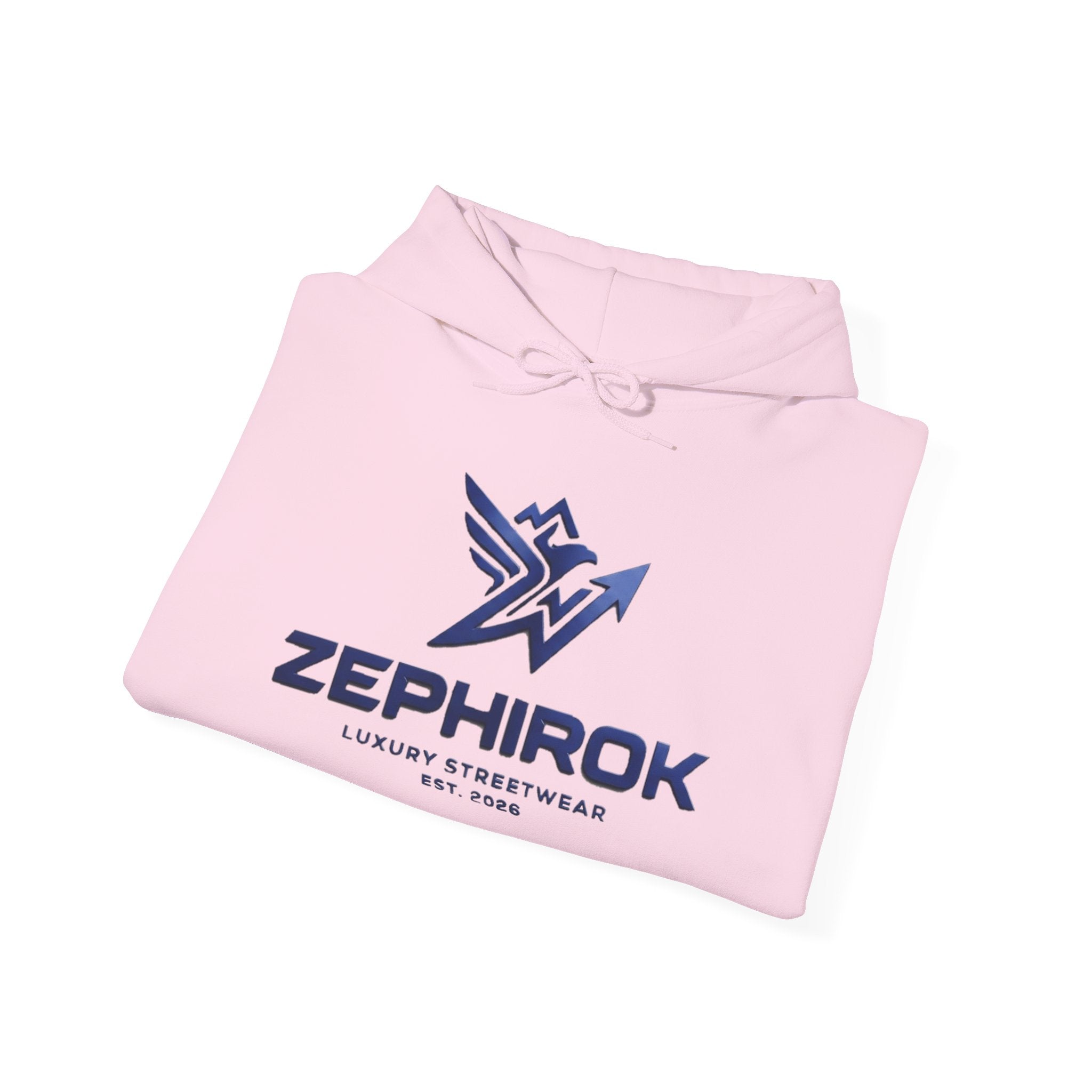 Zephirok Logo Hoodie — "Forward Is The Only Direction" Streetwear Pullover