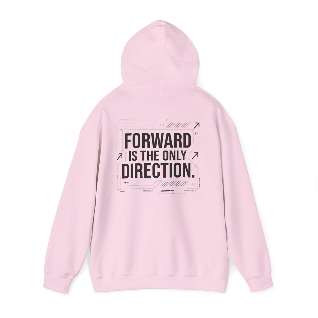 Zephirok Logo Hoodie — "Forward Is The Only Direction" Streetwear Pullover