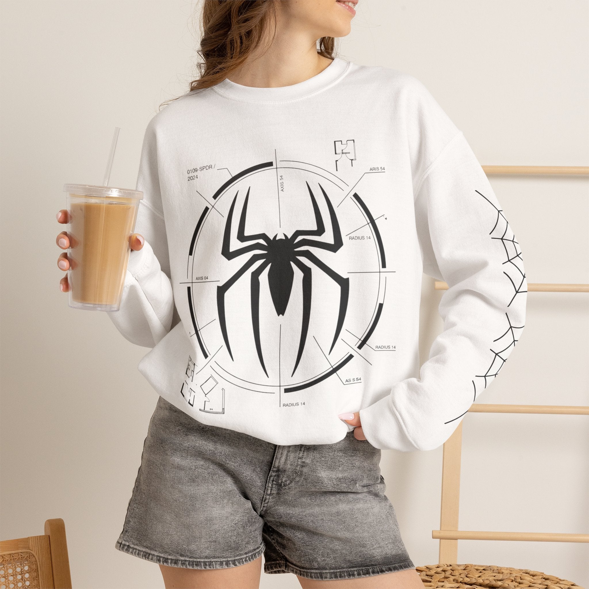 Spider Tech Crewneck Sweatshirt