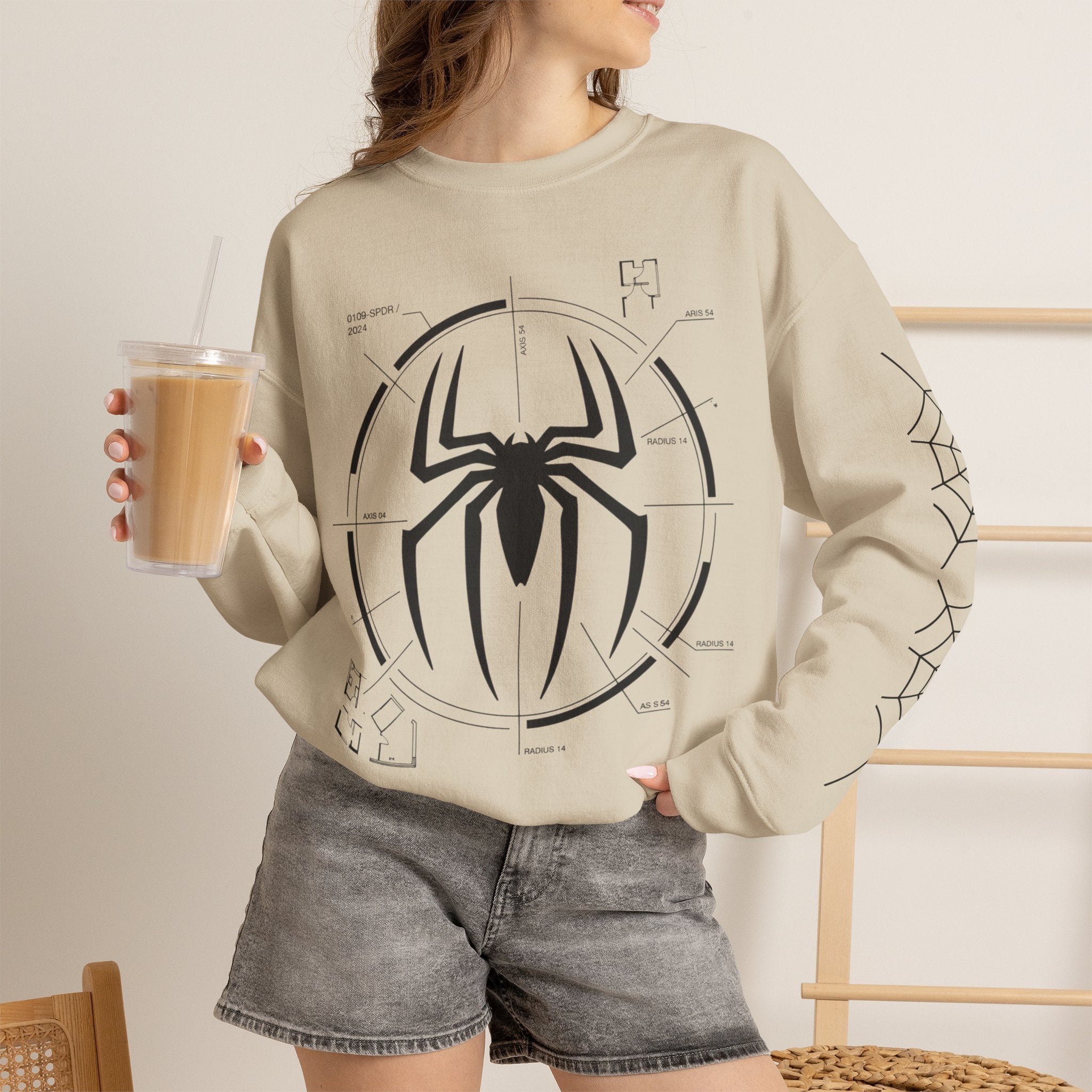 Spider Tech Crewneck Sweatshirt