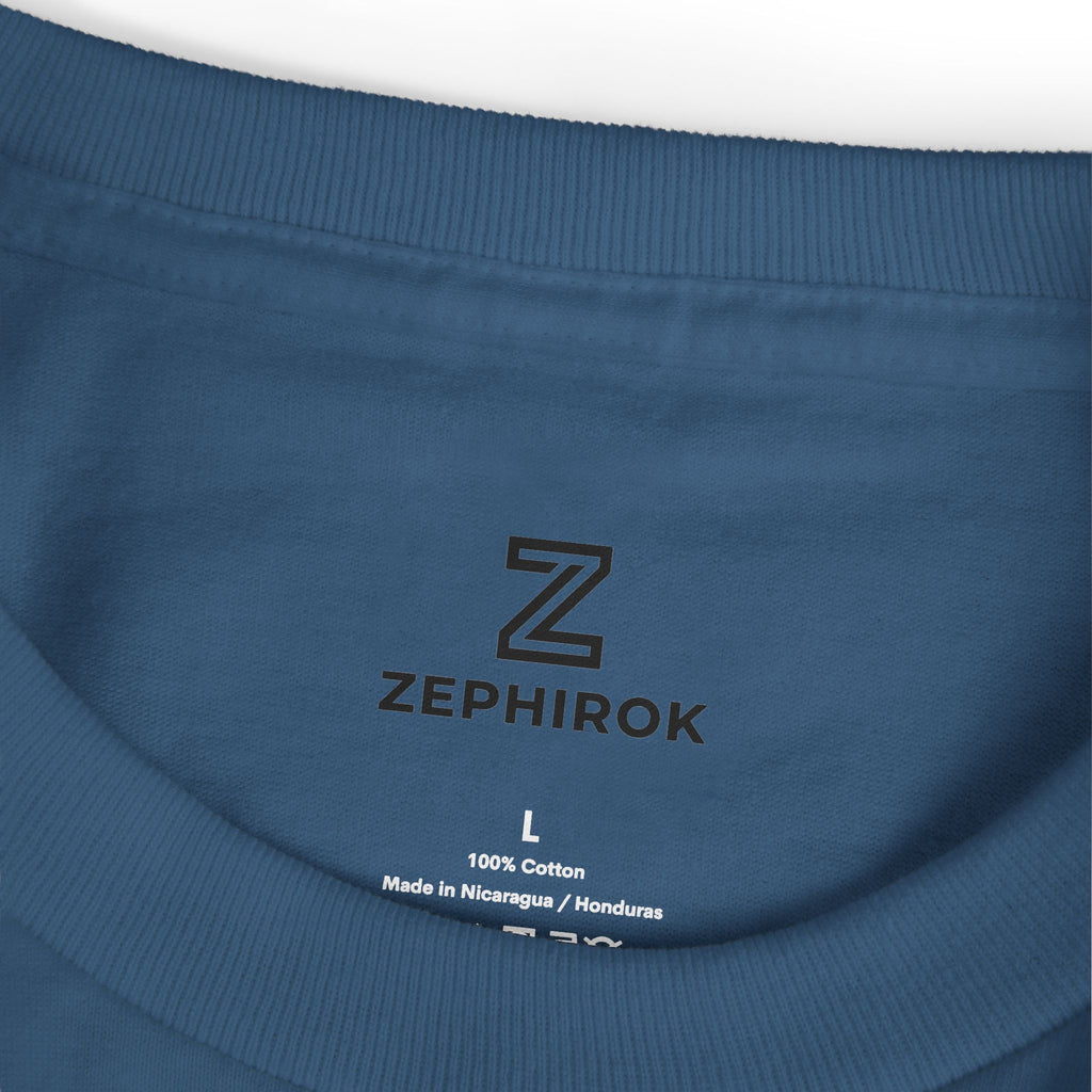 Zephirok Athletic Tee — "Absolute Discipline" Vintage Logo Cotton Shirt