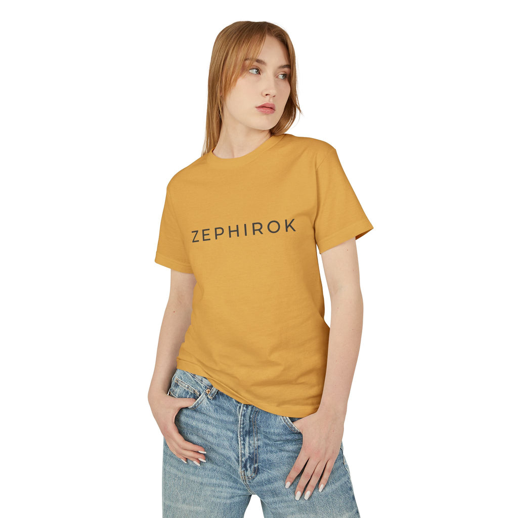 Zephirok Athletic Tee — "Absolute Discipline" Vintage Logo Cotton Shirt