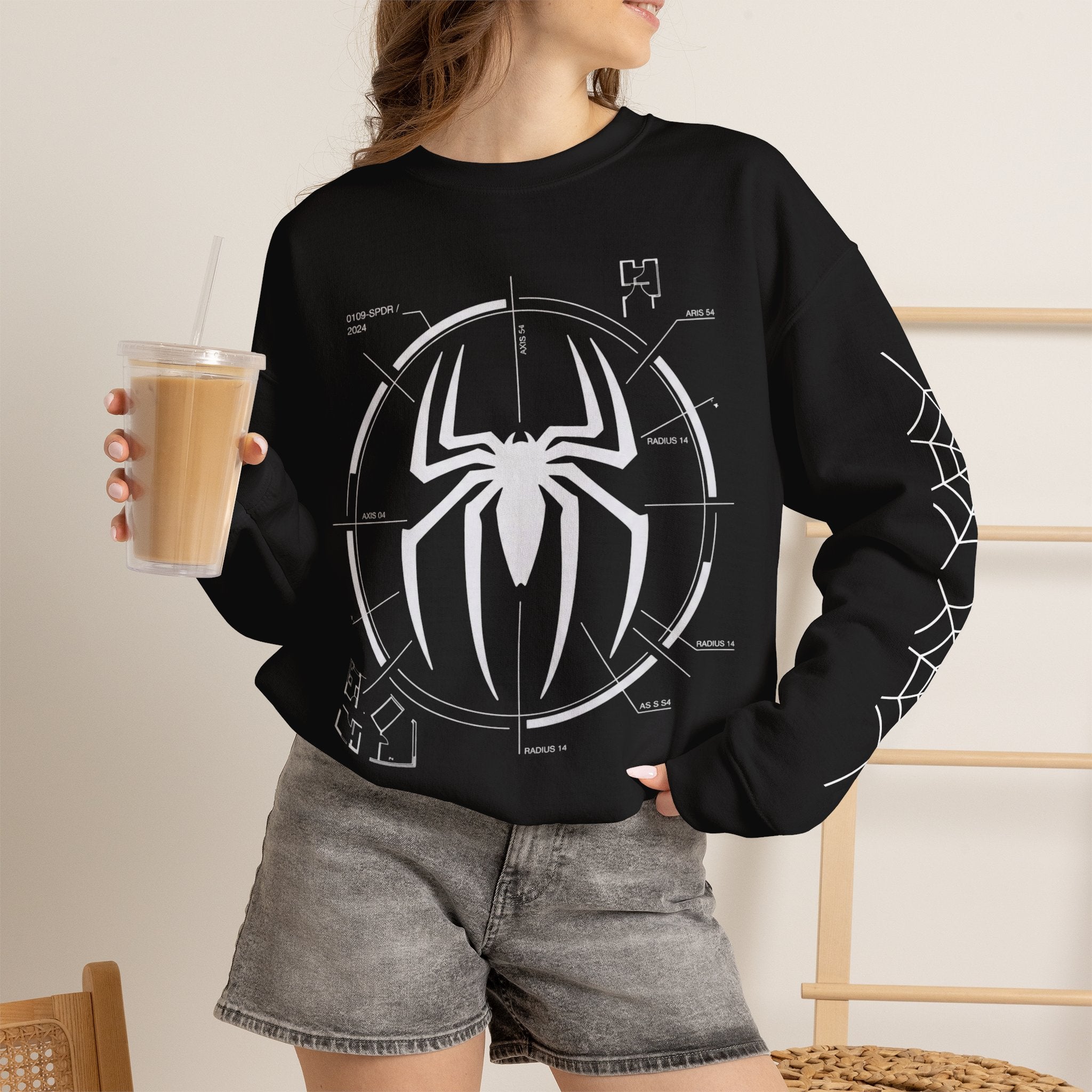 Spider Tech Crewneck Sweatshirt