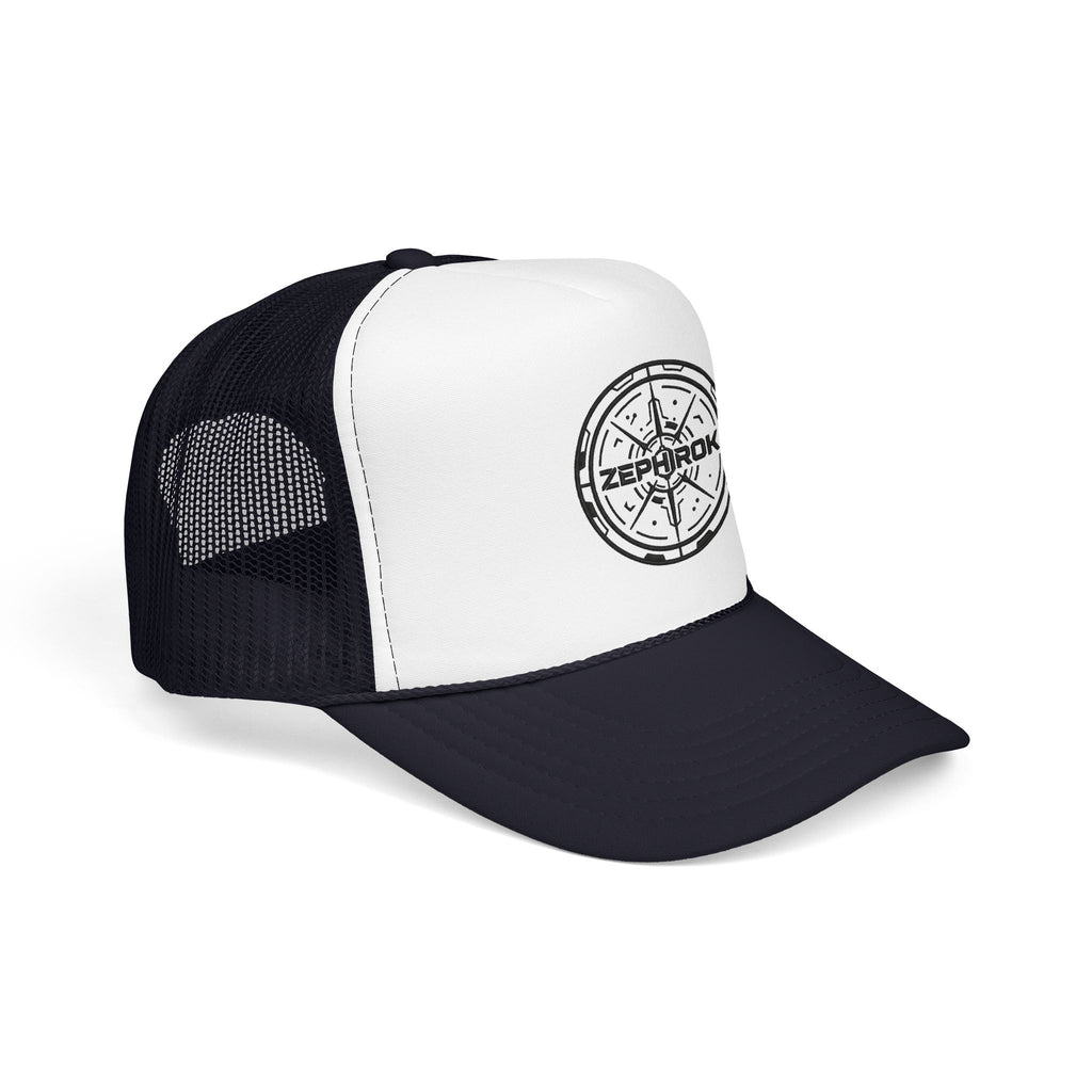 Trucker Hat — Vintage Compass Logo Foam Cap