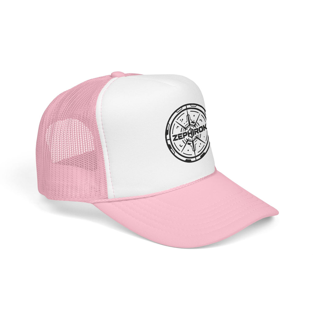 Trucker Hat — Vintage Compass Logo Foam Cap