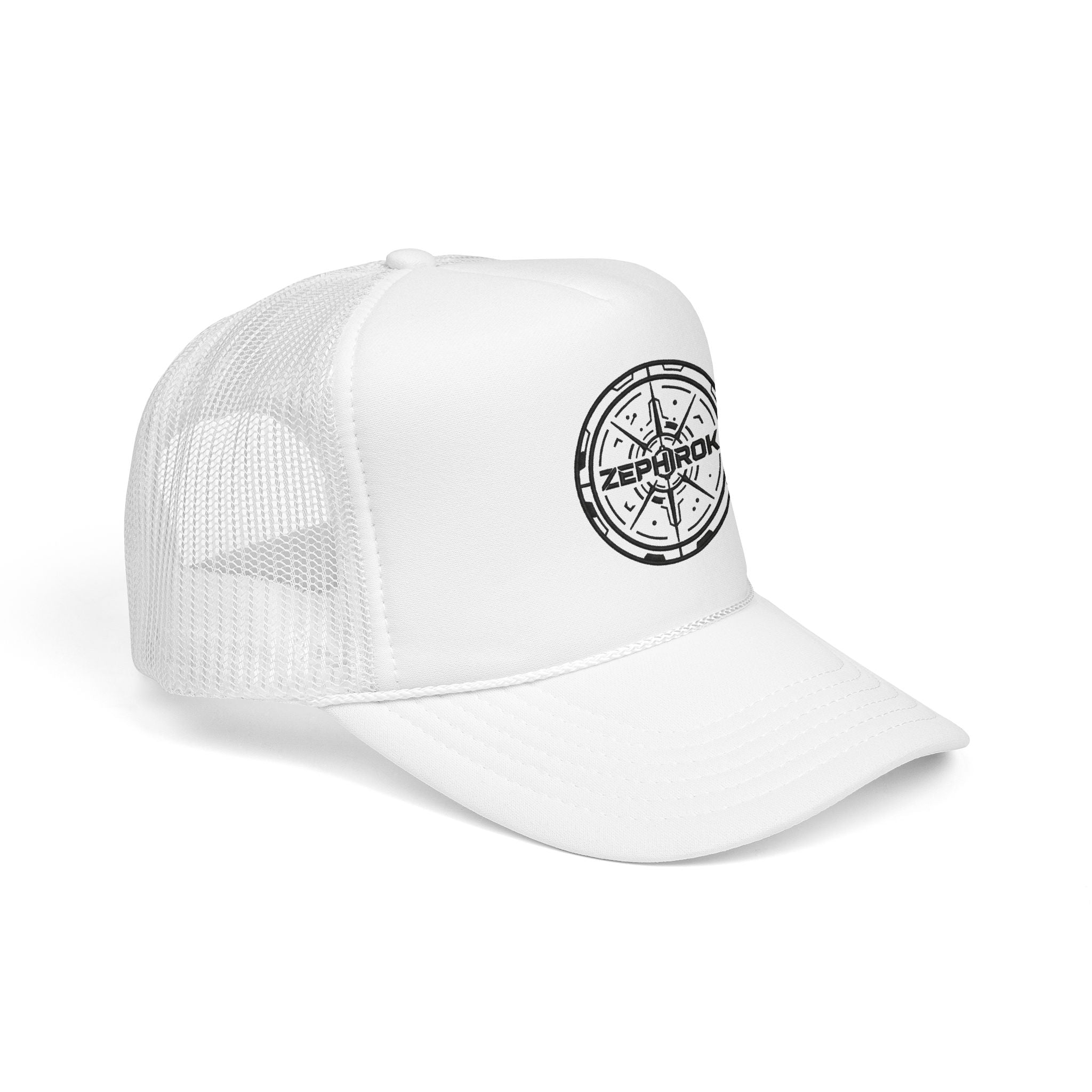 Trucker Hat — Vintage Compass Logo Foam Cap