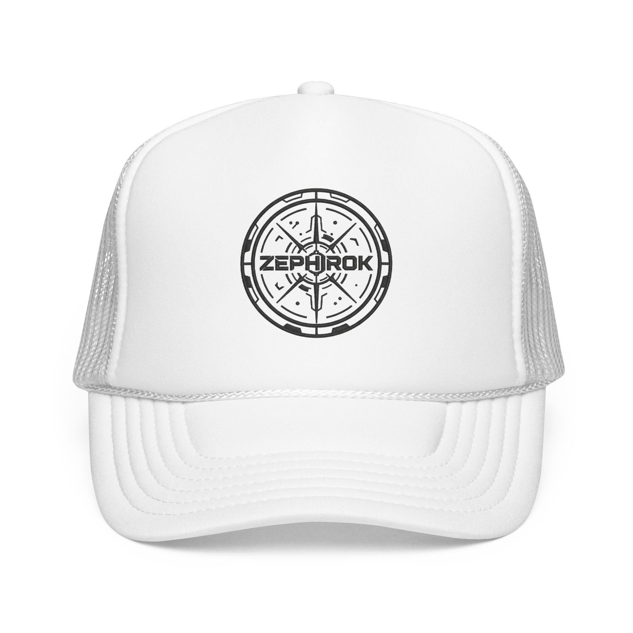 Trucker Hat — Vintage Compass Logo Foam Cap