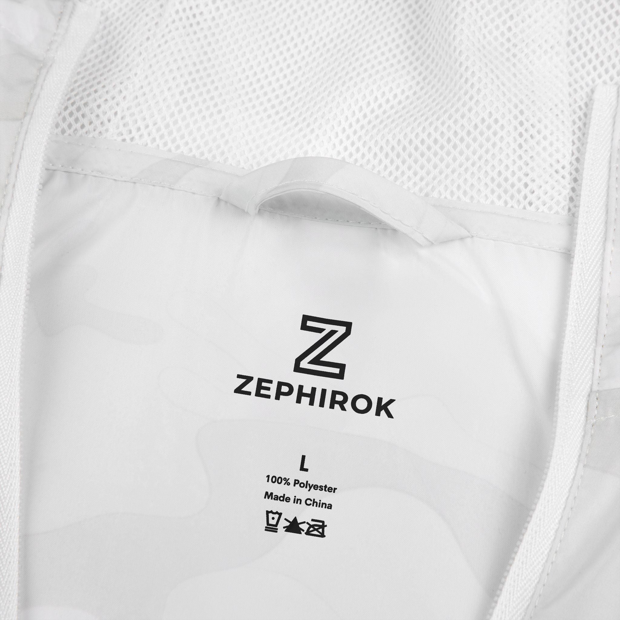 Windbreaker Jacket — "Less Noise, More Presence" Minimalist Hooded Zip-Up