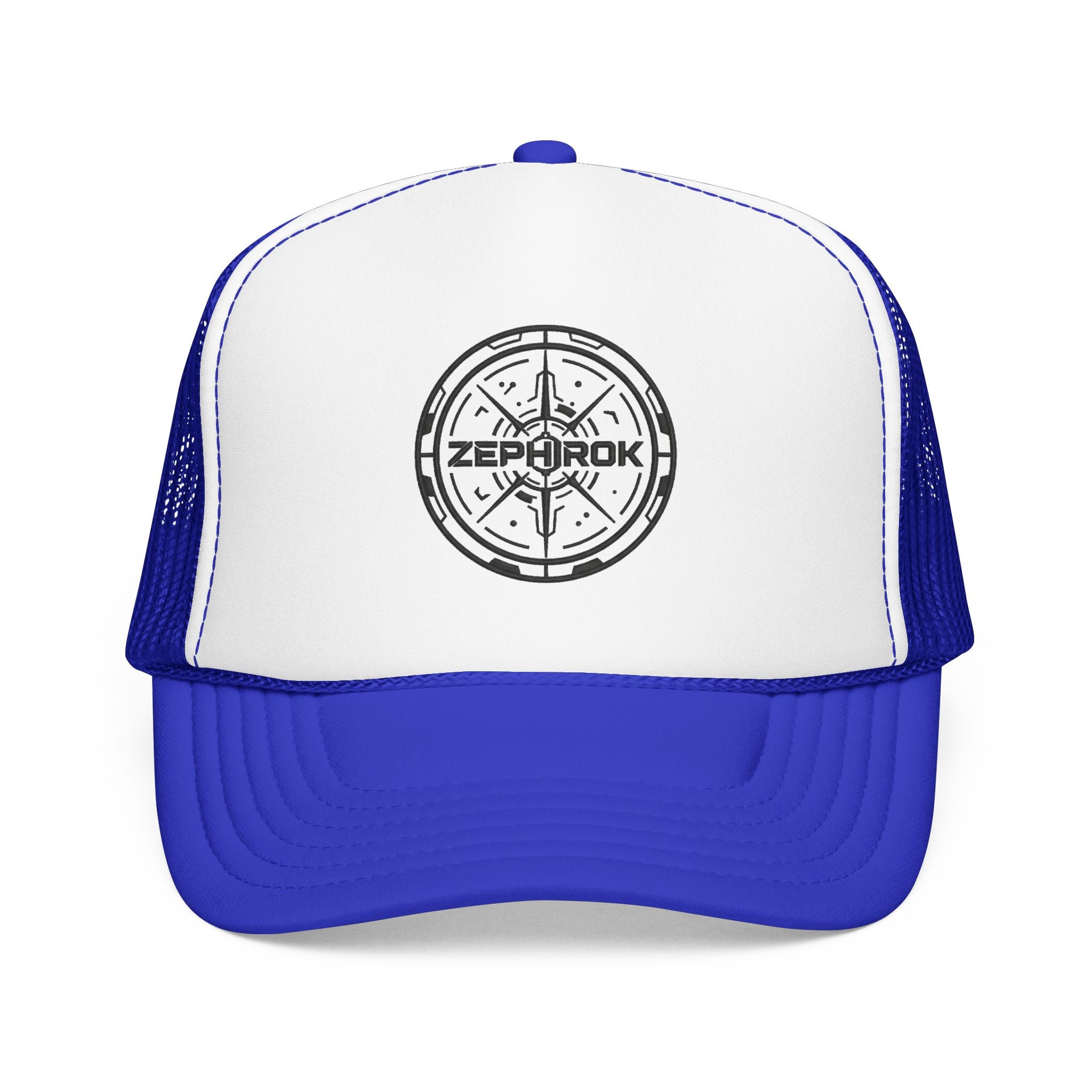 Trucker Hat — Vintage Compass Logo Foam Cap