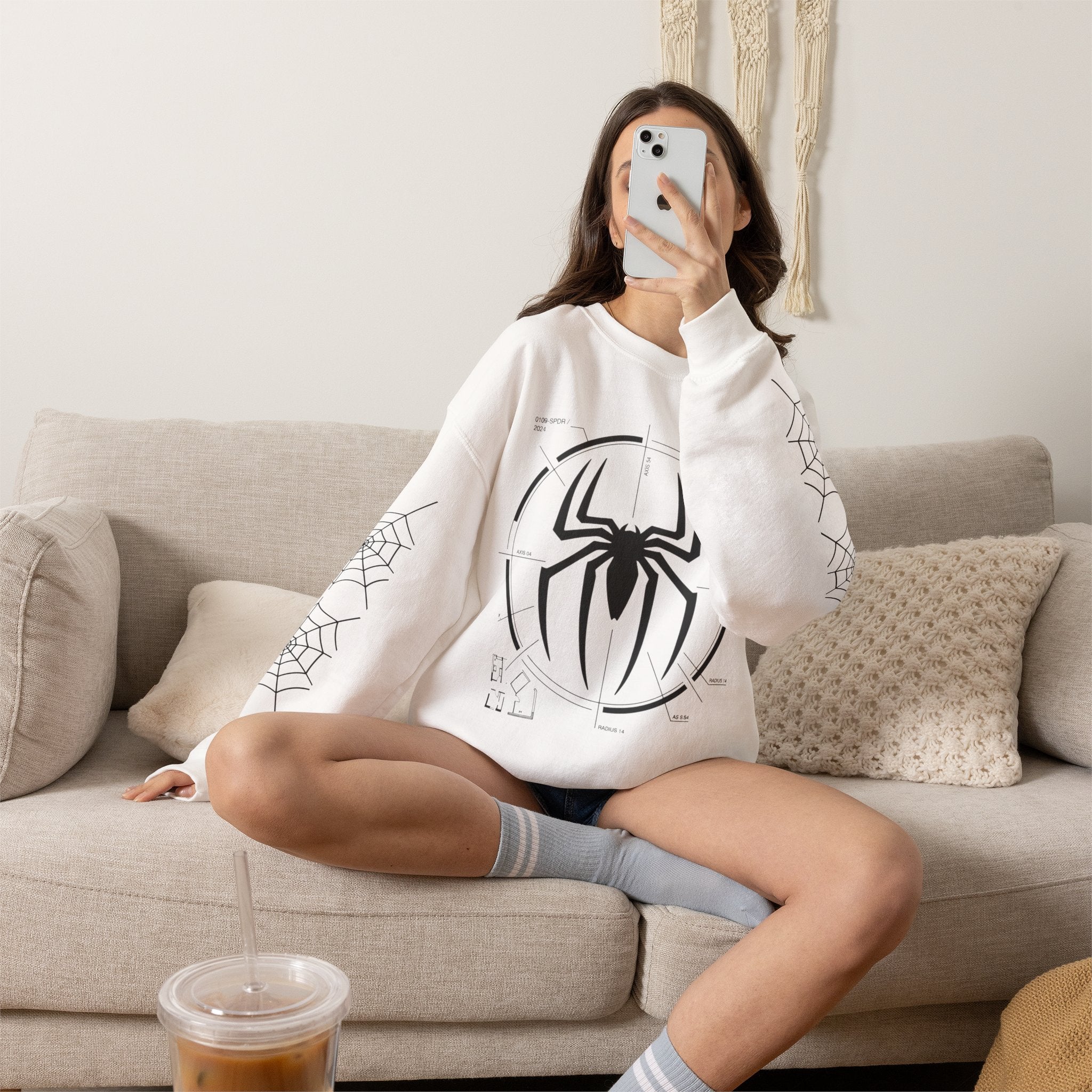 Spider Tech Crewneck Sweatshirt