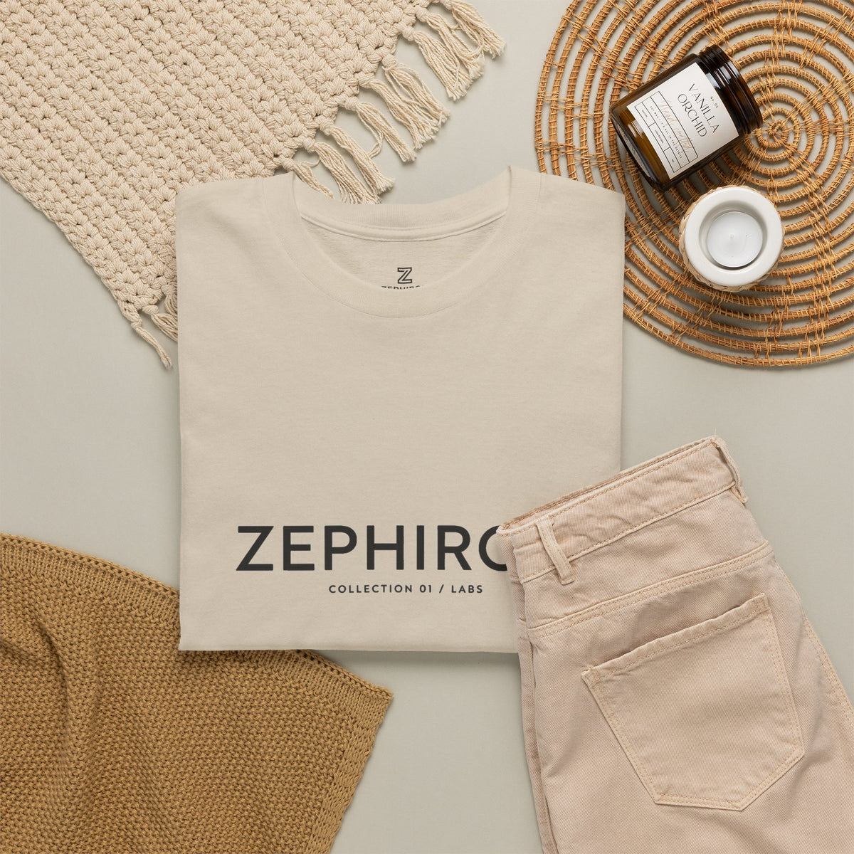 Graphic Tee — "Zephirok collection 01/Labs"