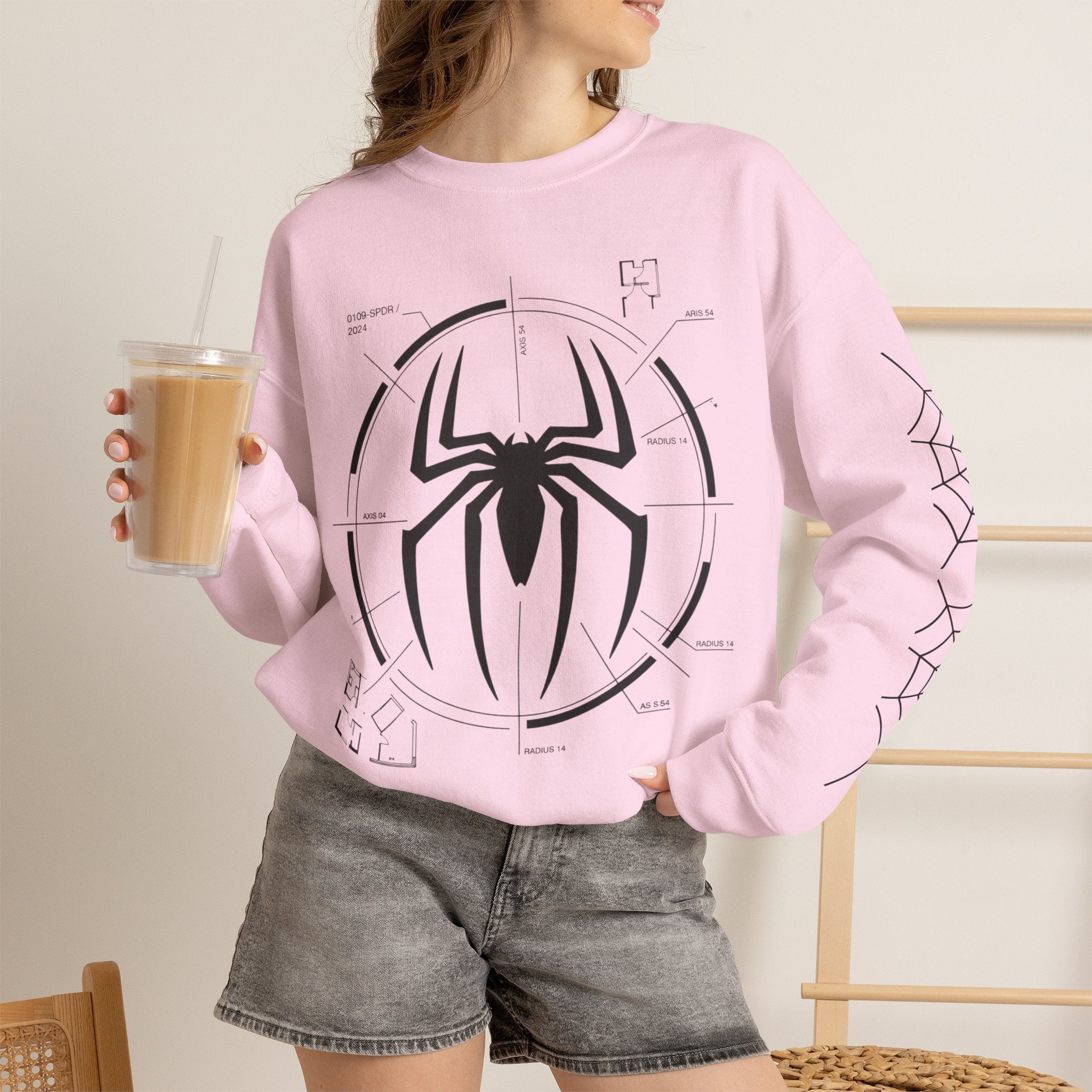 Spider Tech Crewneck Sweatshirt
