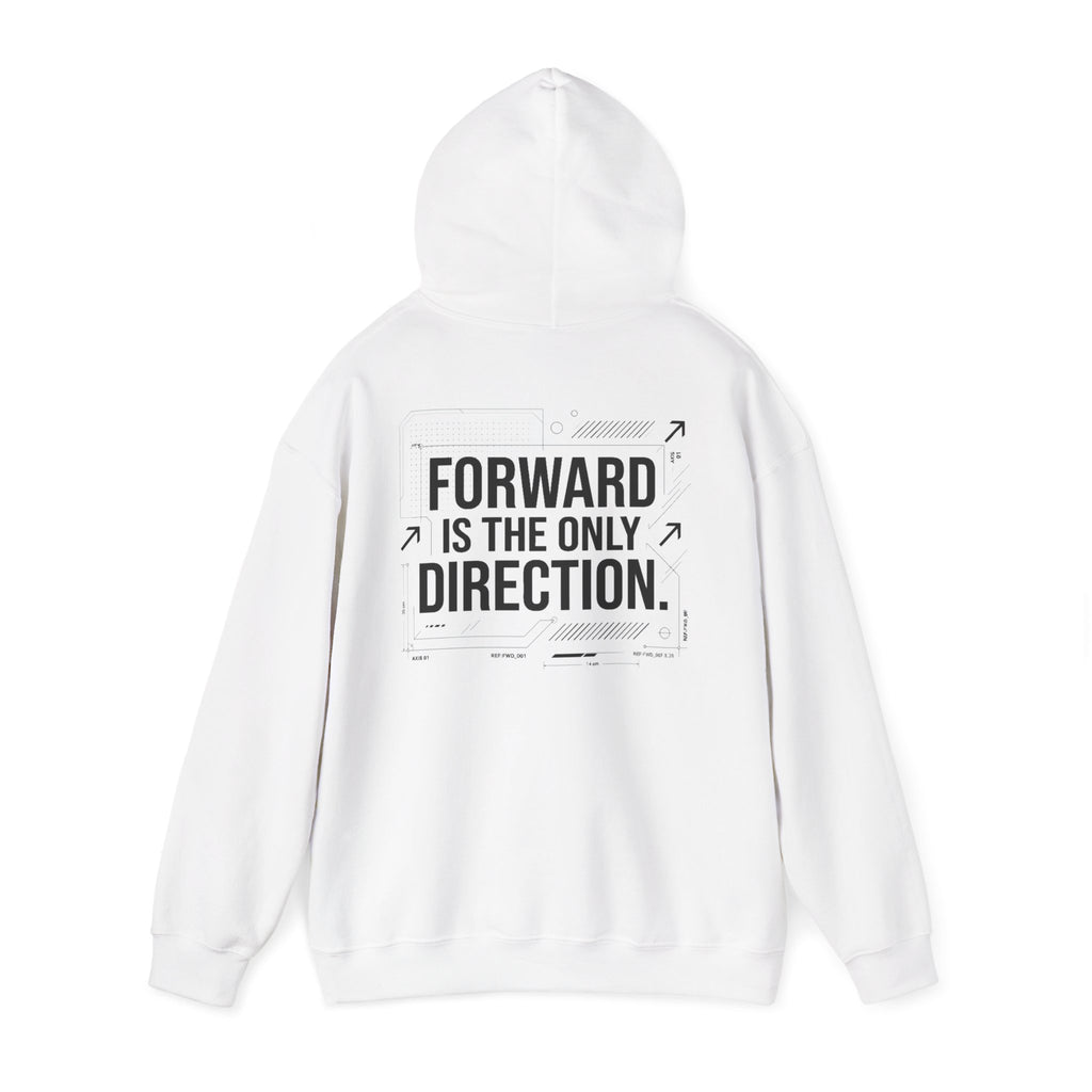 Zephirok Logo Hoodie — "Forward Is The Only Direction" Streetwear Pullover