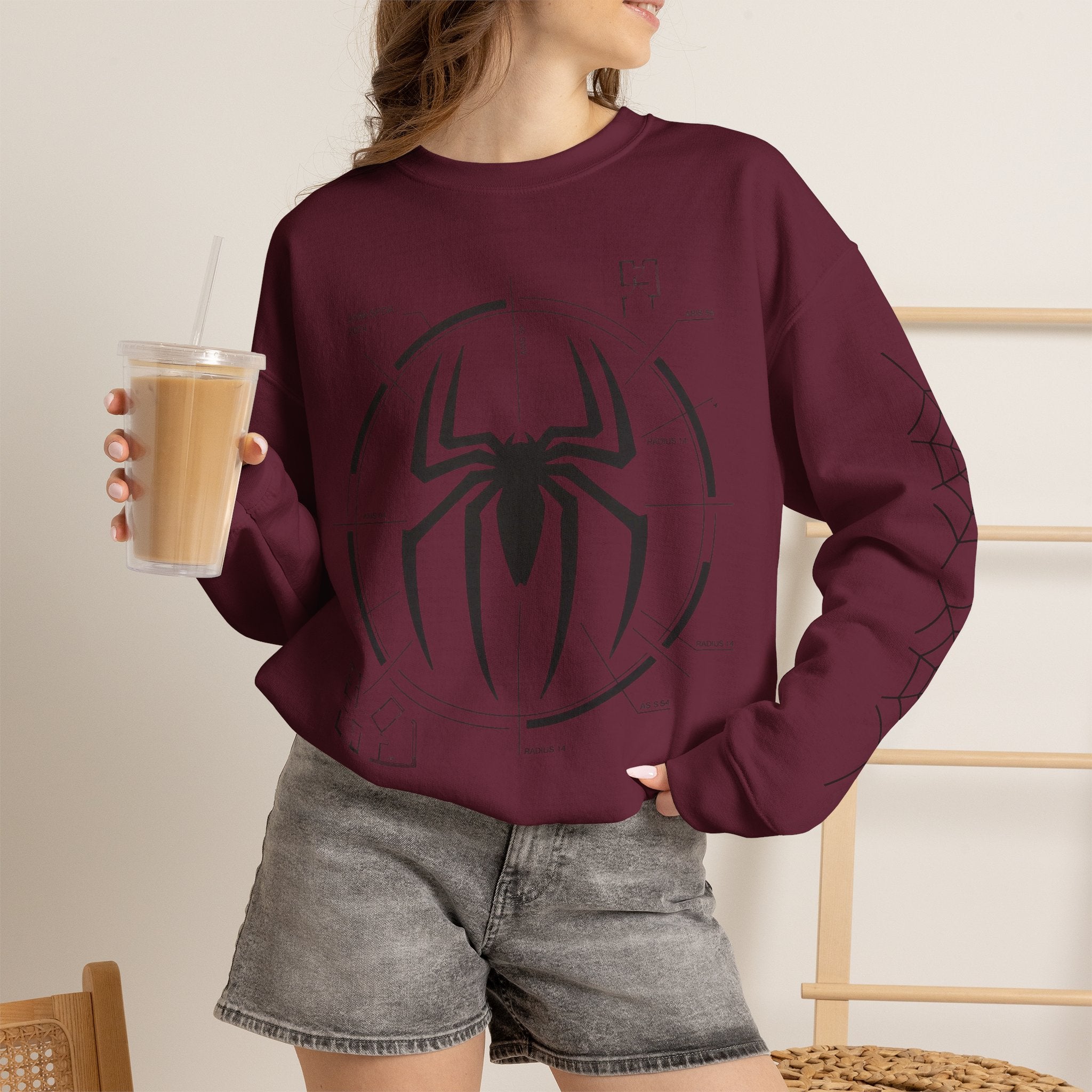 Spider Tech Crewneck Sweatshirt