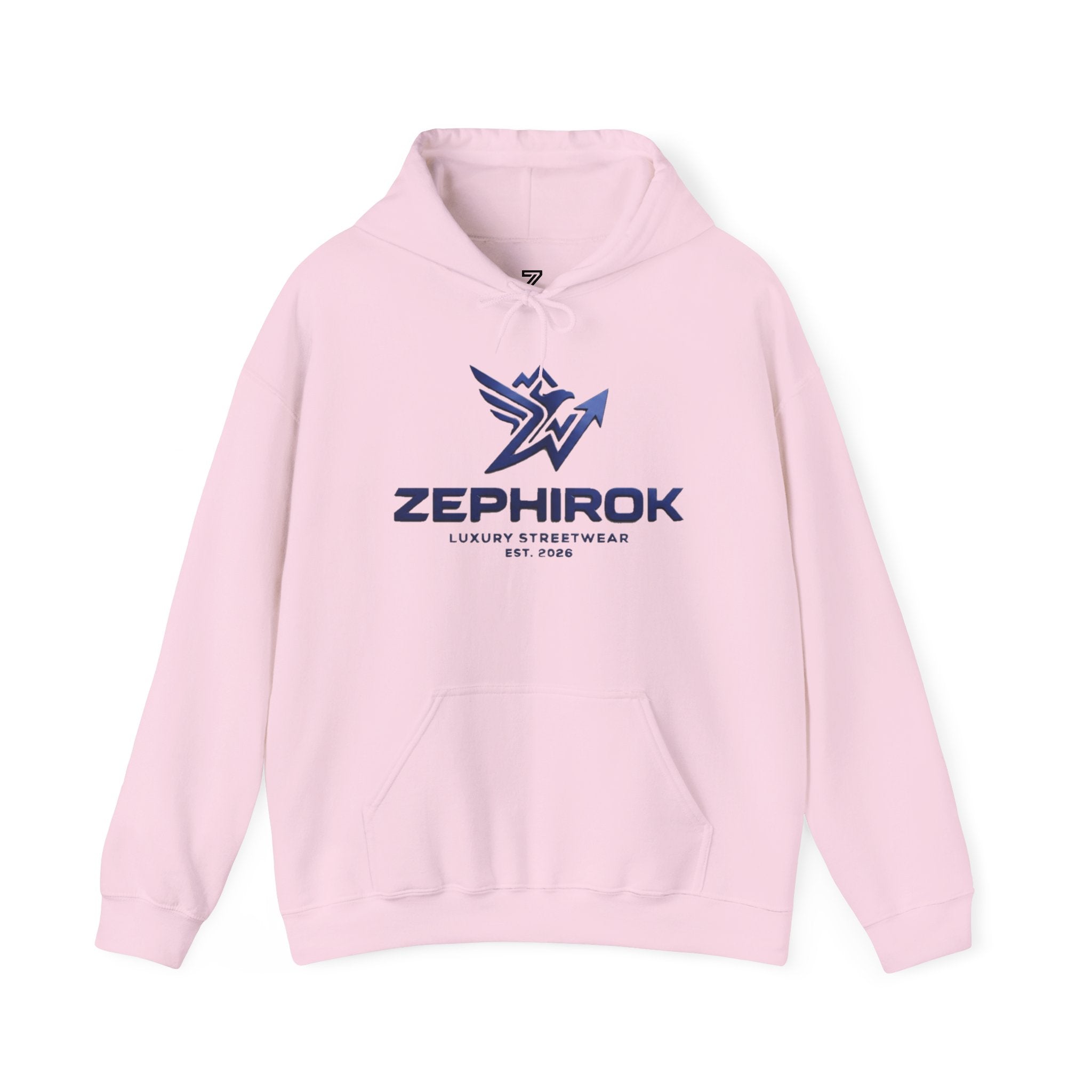 Zephirok Logo Hoodie — "Forward Is The Only Direction" Streetwear Pullover