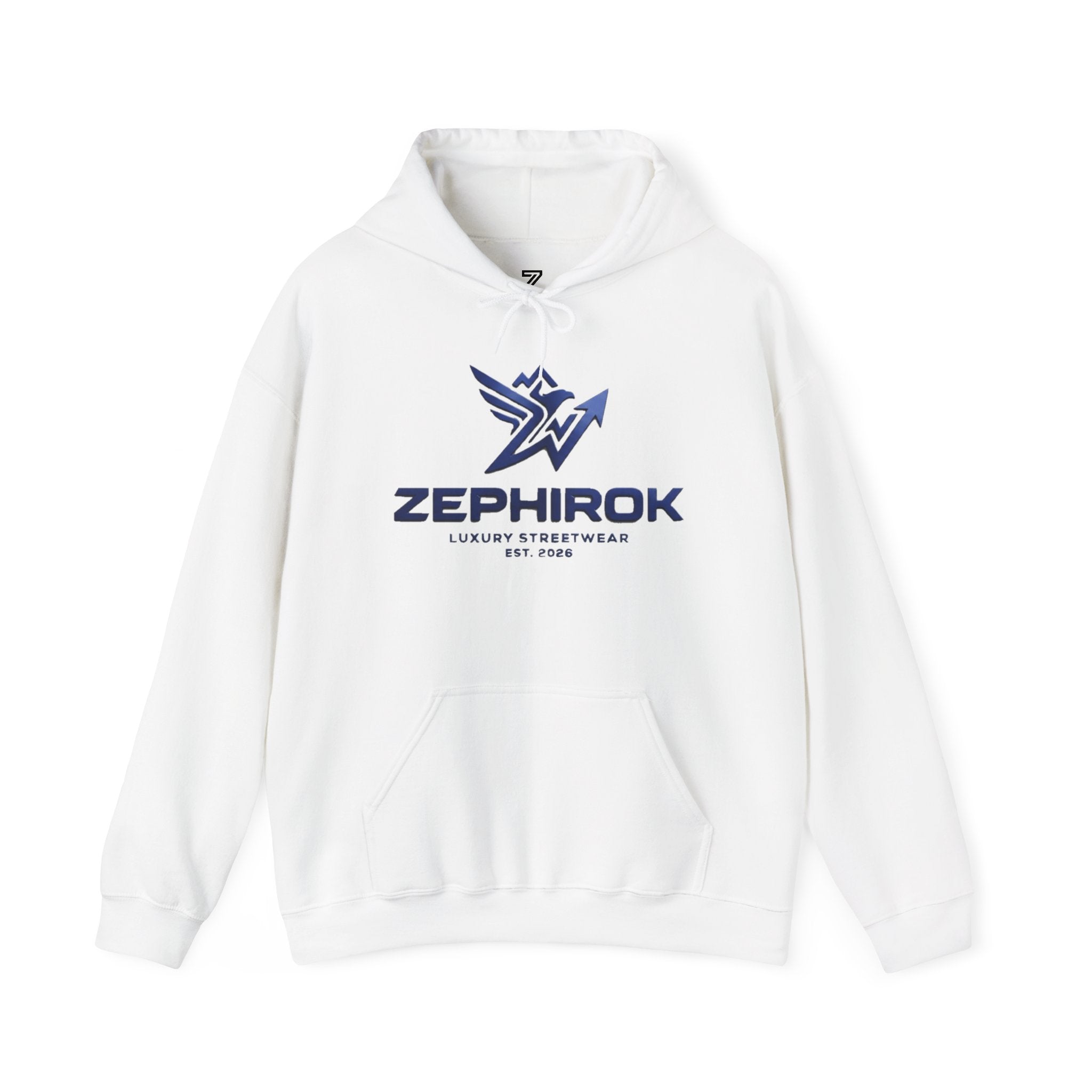 Zephirok Logo Hoodie — "Forward Is The Only Direction" Streetwear Pullover
