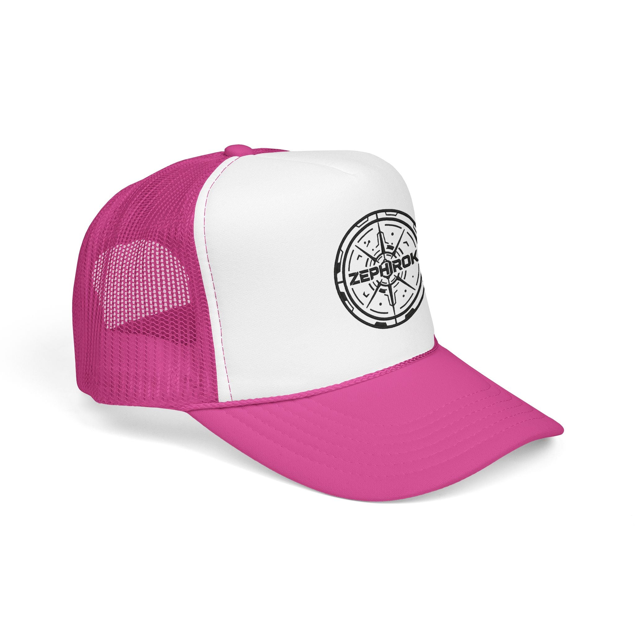Trucker Hat — Vintage Compass Logo Foam Cap