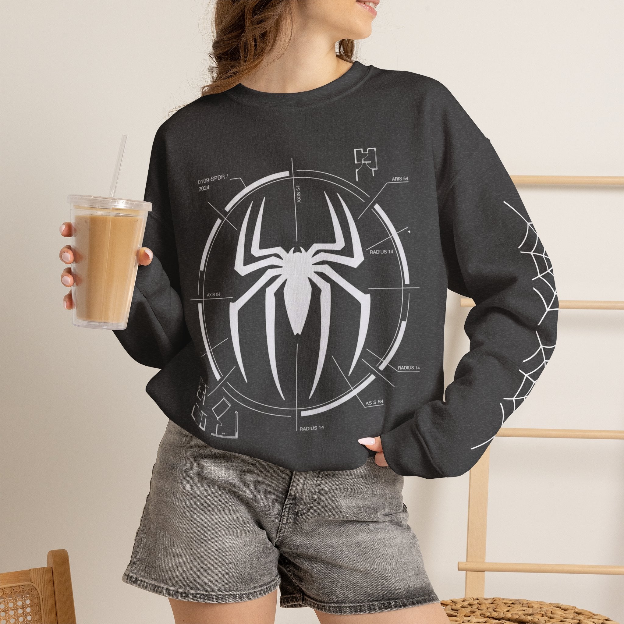 Spider Tech Crewneck Sweatshirt