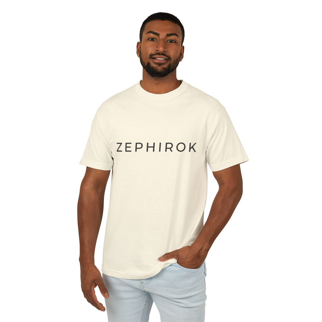 Zephirok Athletic Tee — "Absolute Discipline" Vintage Logo Cotton Shirt