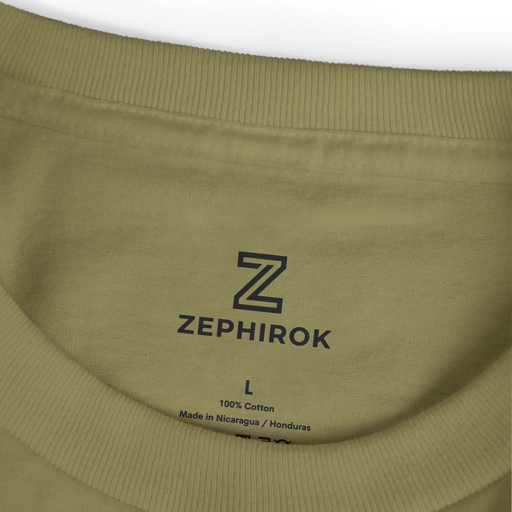 Zephirok Athletic Tee — "Absolute Discipline" Vintage Logo Cotton Shirt
