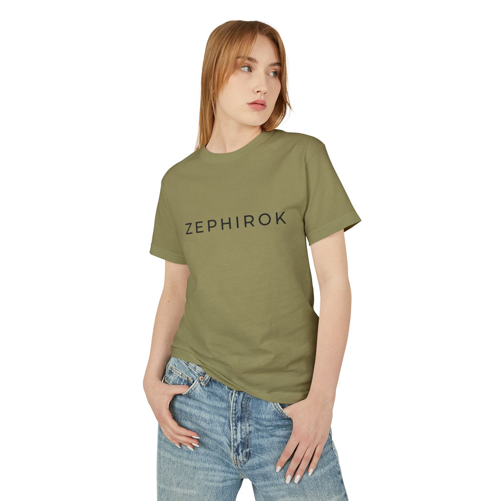 Zephirok Athletic Tee — "Absolute Discipline" Vintage Logo Cotton Shirt