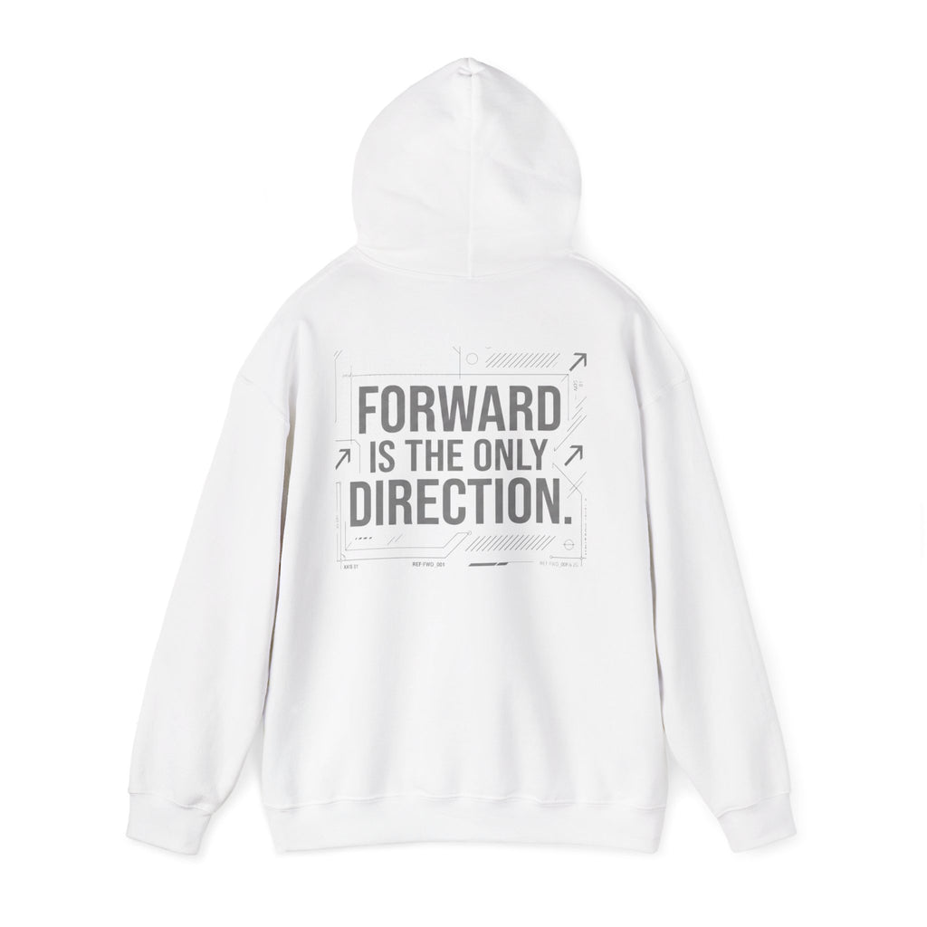 Hoodie - Zephirok Logo & "Forward Is The Only Direction" Motivational Graphic