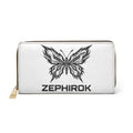 Futuristic Circuit Zipper Wallet — 'ZEPHIROK' Tech Design