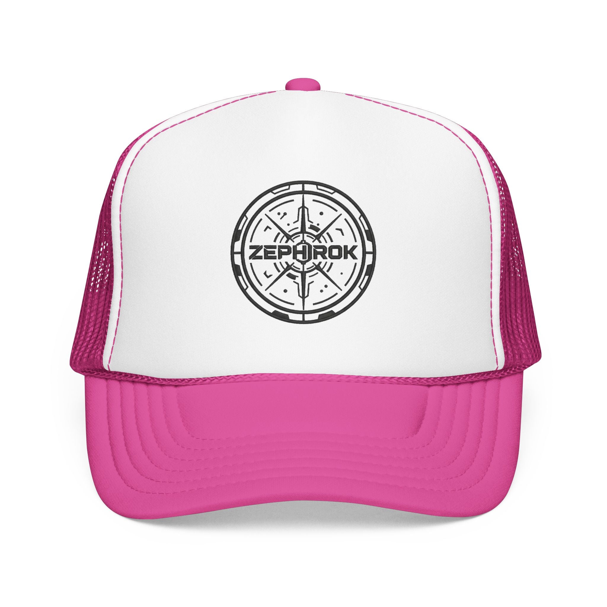 Trucker Hat — Vintage Compass Logo Foam Cap