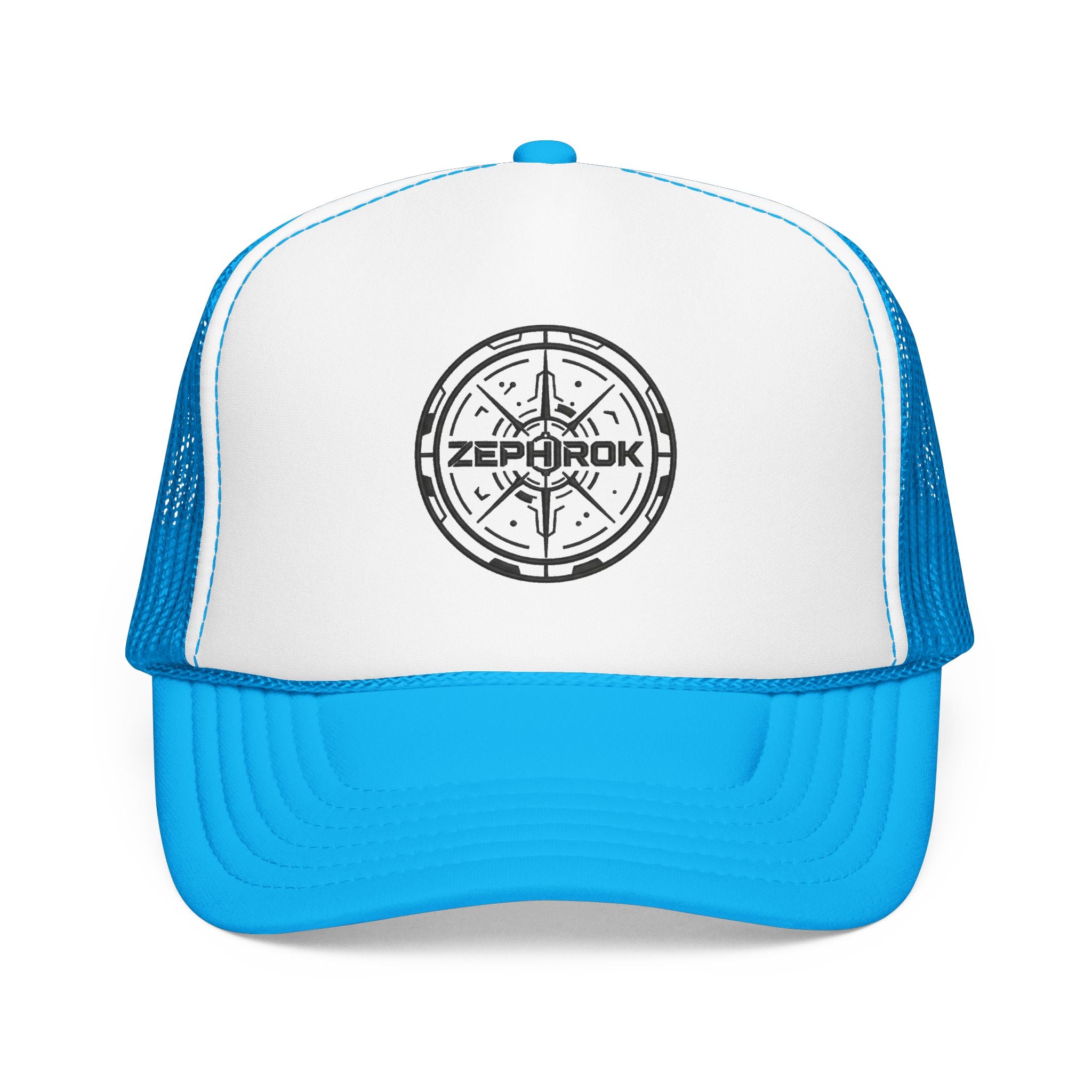 Trucker Hat — Vintage Compass Logo Foam Cap