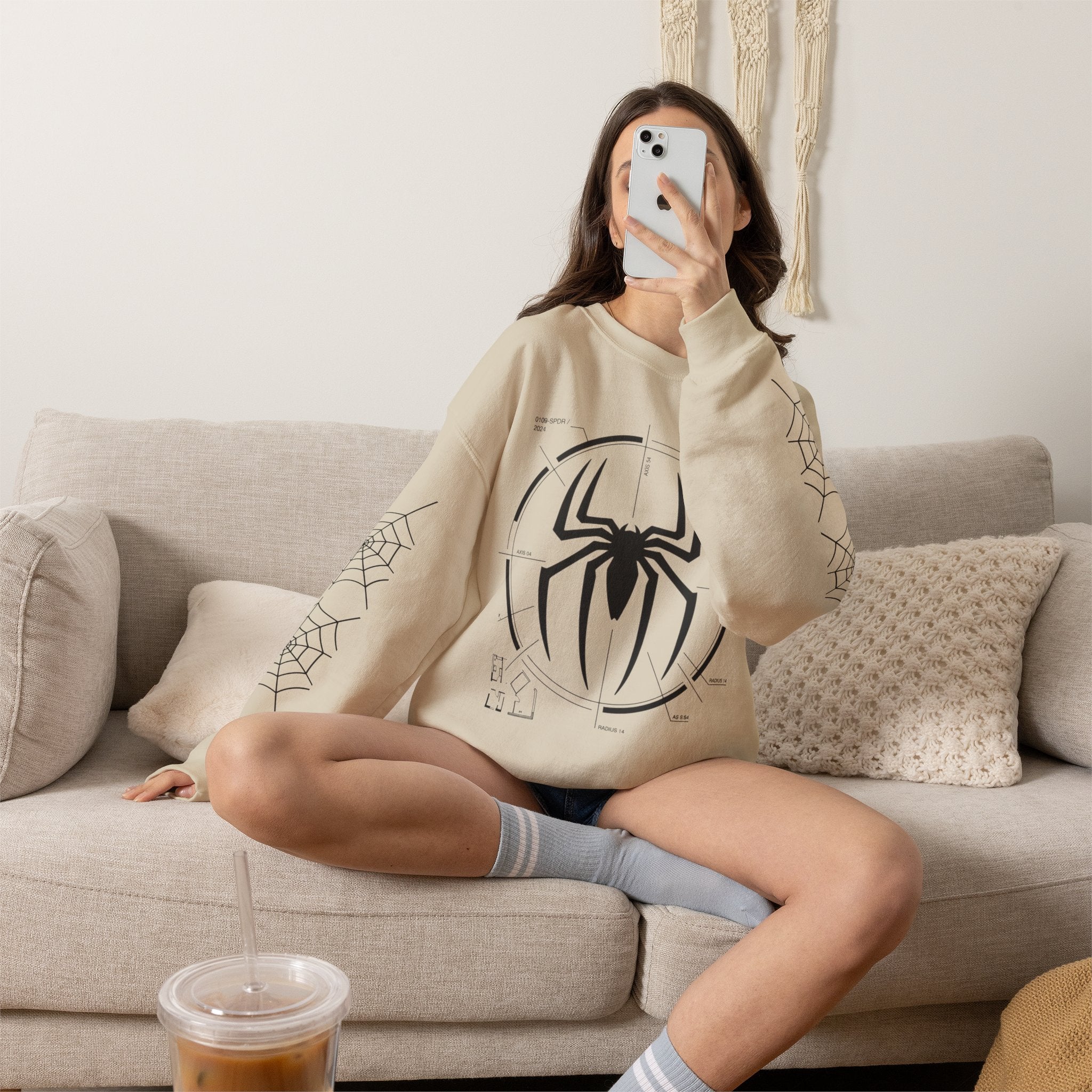 Spider Tech Crewneck Sweatshirt