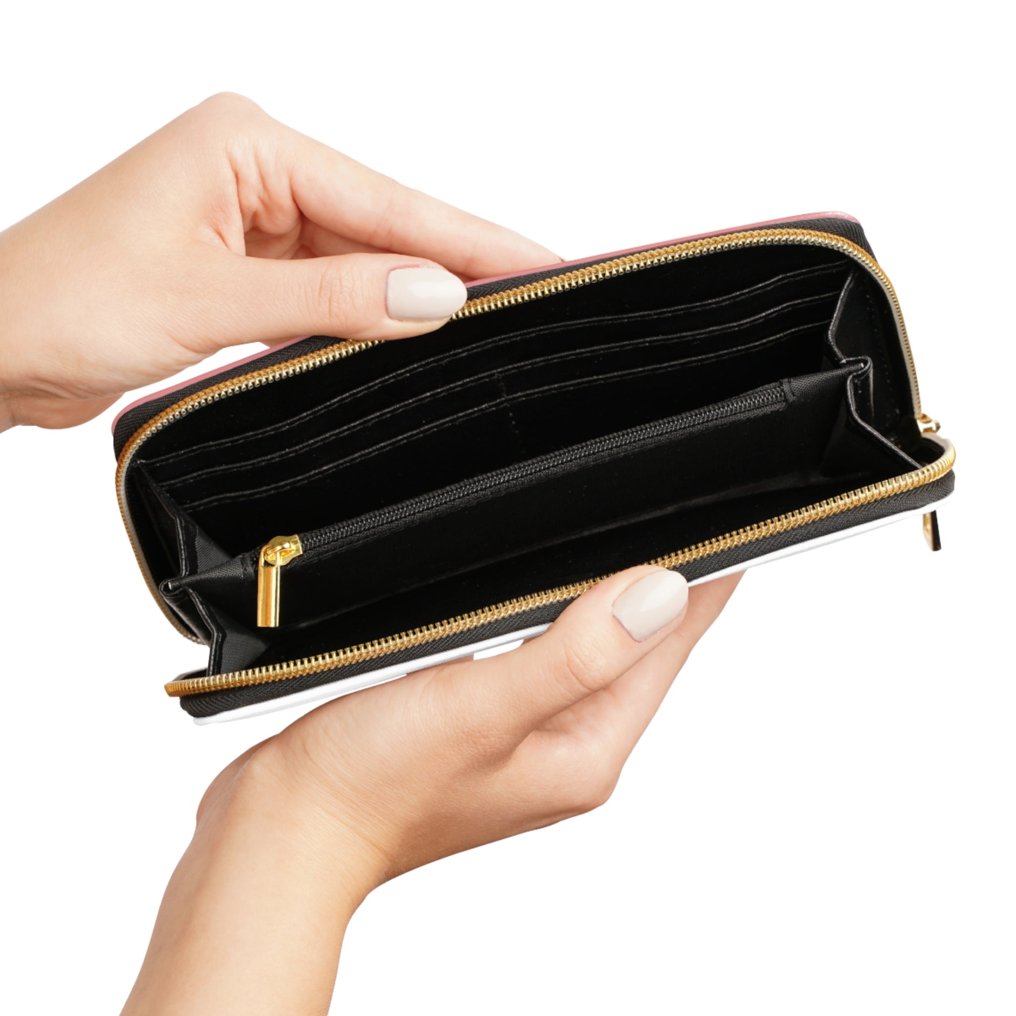 Futuristic Circuit Zipper Wallet — 'ZEPHIROK' Tech Design