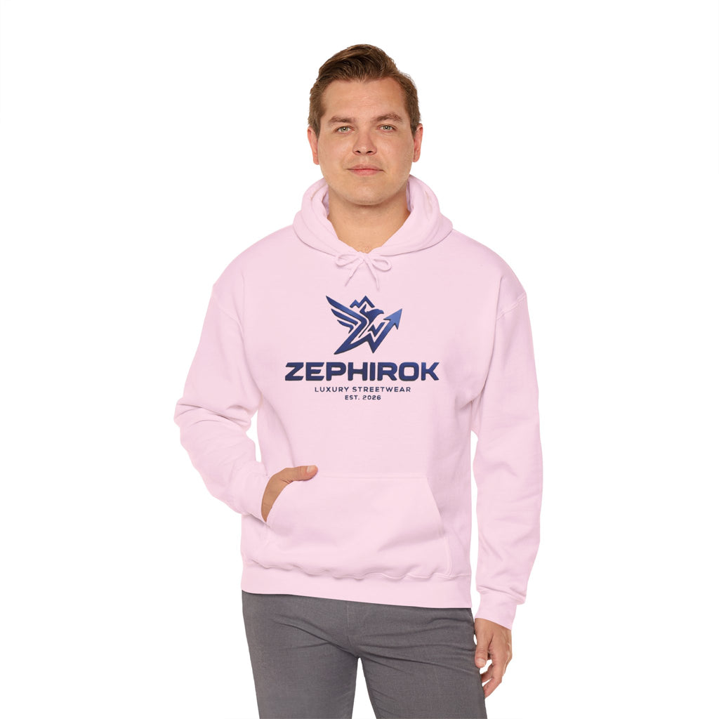 Zephirok Logo Hoodie — "Forward Is The Only Direction" Streetwear Pullover