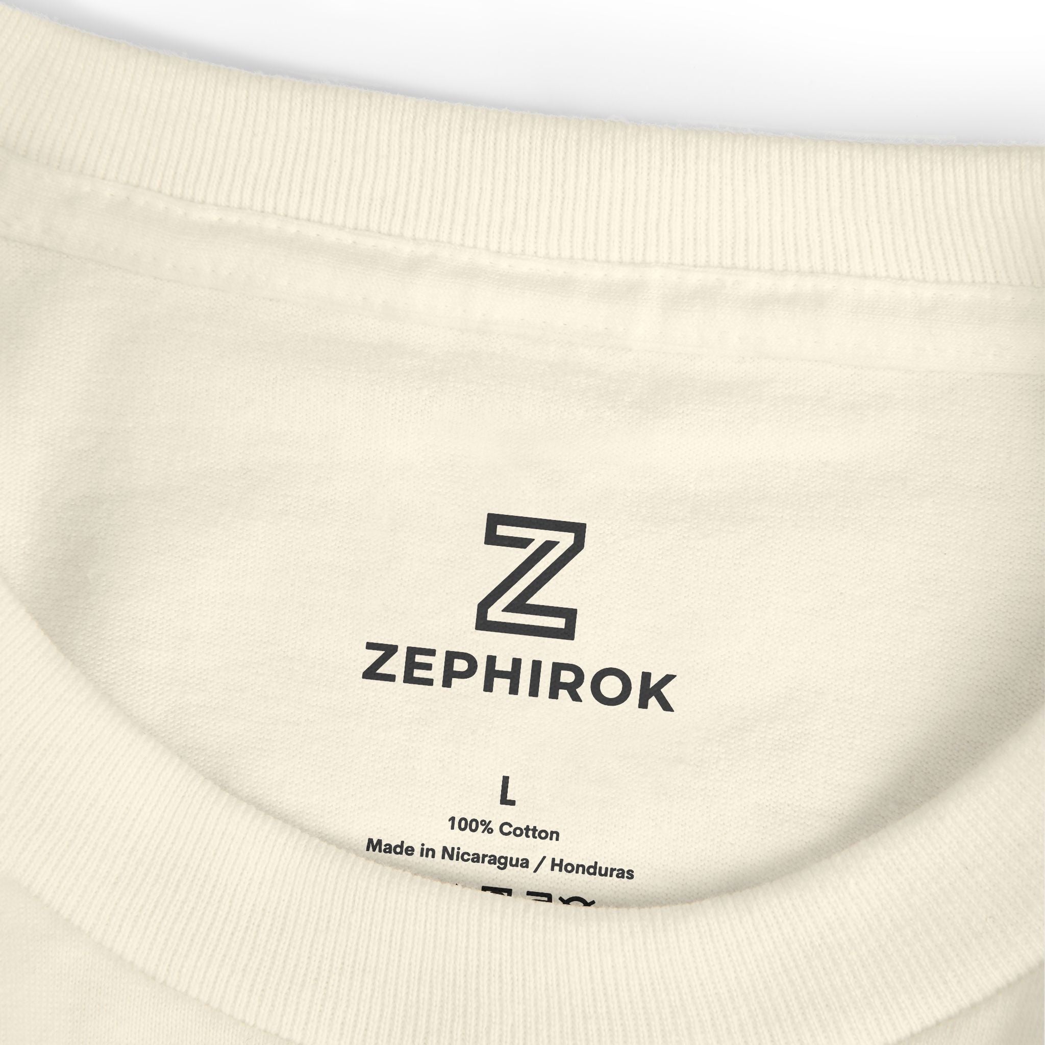 Zephirok Athletic Tee — "Absolute Discipline" Vintage Logo Cotton Shirt