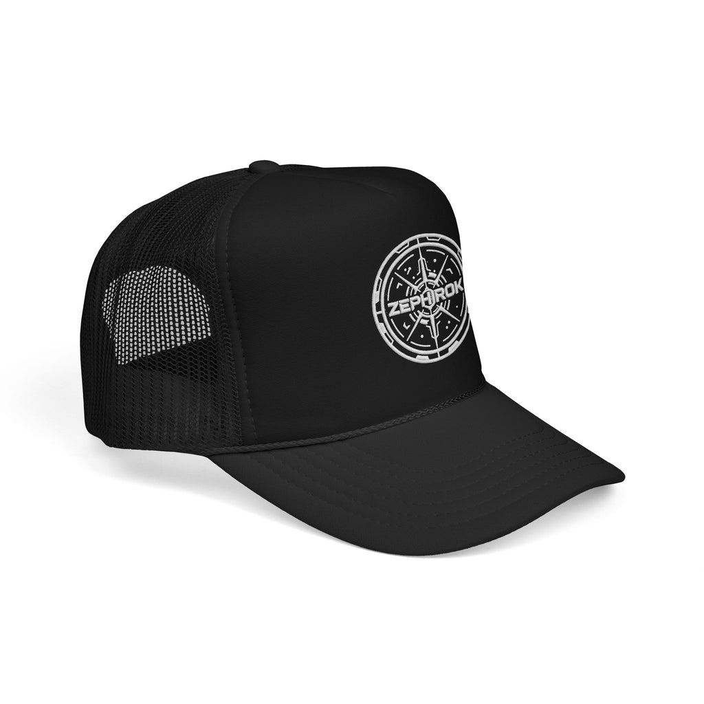 Trucker Hat — Vintage Compass Logo Foam Cap