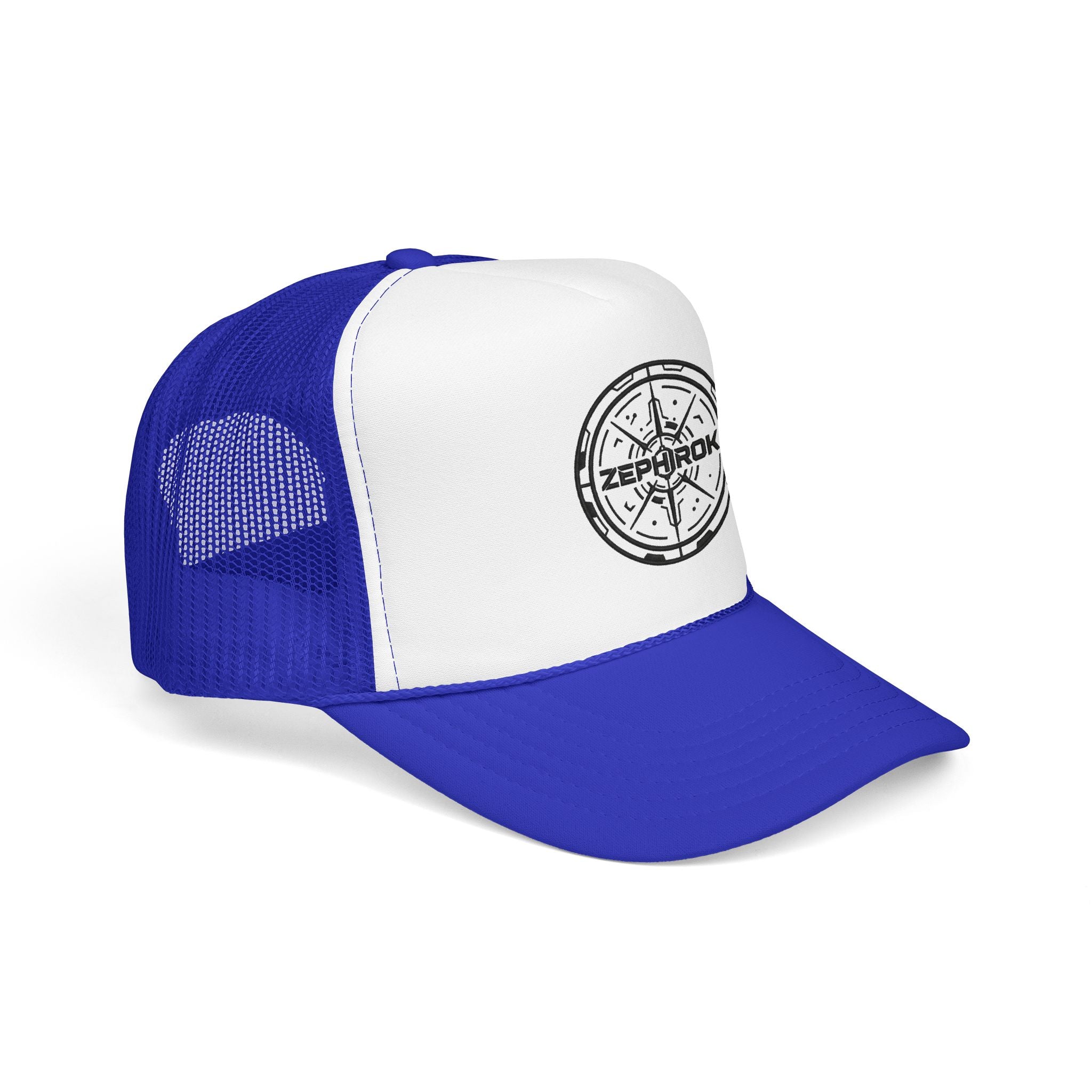 Trucker Hat — Vintage Compass Logo Foam Cap