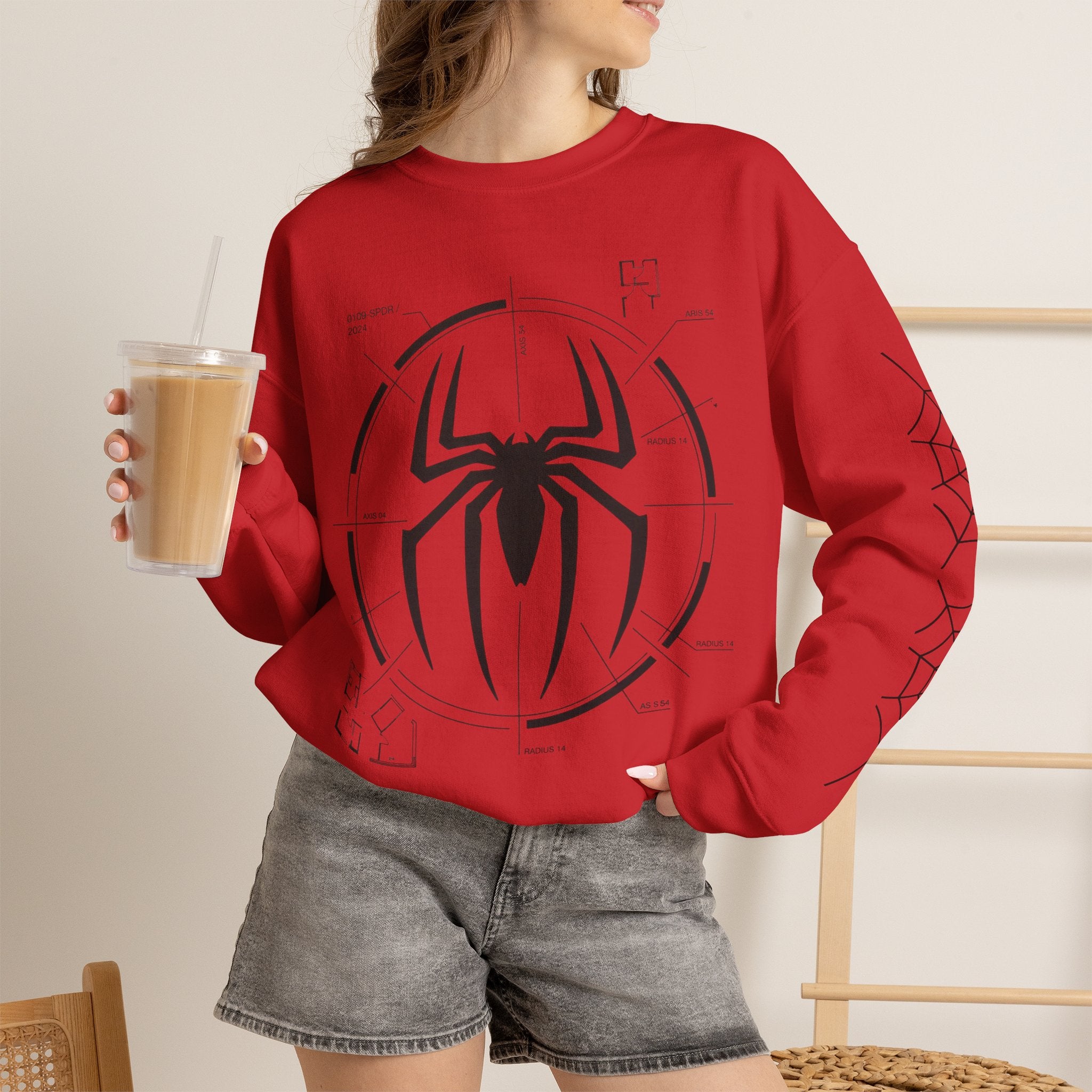 Spider Tech Crewneck Sweatshirt